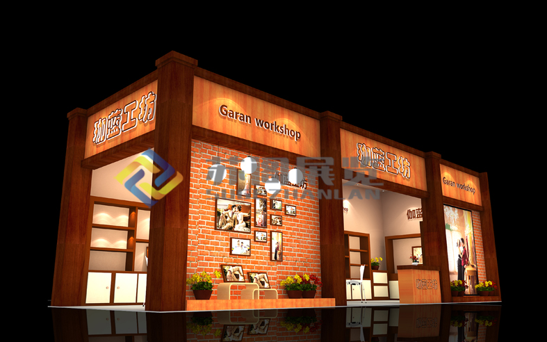 上海婚紗展—珈藍(lán)工坊展臺(tái)設(shè)計(jì)搭建