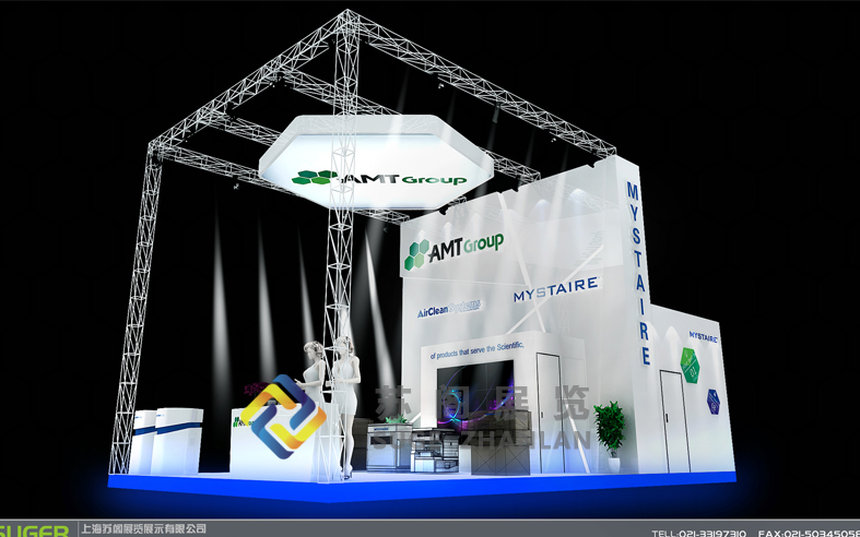 上海企源科技展臺設(shè)計